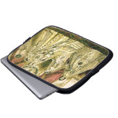 アンティーク花嫁ヴィンテージウェディング ラップトップスリーブ (正面下部)