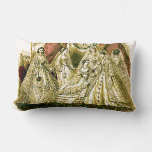 アンティーク花嫁ヴィンテージウェディング ランバークッション