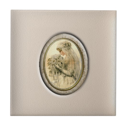 アンティーク花嫁 タイル (正面)