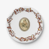 アンティーク花嫁 ペーパープレート (正面)