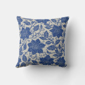 アンティーク花柄 クッション (裏面)