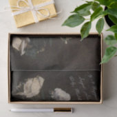 アンティーク花模様とスクリプト 薄葉紙 (ギフト)