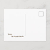 アンティーク花襟 ポストカード (裏面)