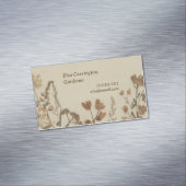 アンティーク花襟 マグネット名刺 (インサイチュ)