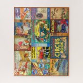 アンティーク若読みブックカバー ジグソーパズル (縦)