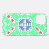 アンティーク華美タイルtalavera mexico.ビンタのセット Case-Mate iPhoneケース (裏面 (横))
