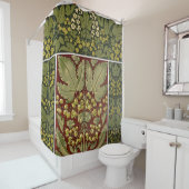 アンティーク葉柄シャワーカーテン シャワーカーテン (インサイチュ)