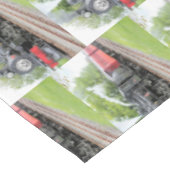 アンティーク蒸気機関車 テーブルクロス (アングル)