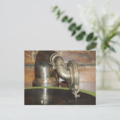 アンティーク蓄音機 ポストカード (スタンド正面)