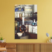 アンティーク薬局ボトル キャンバスプリント (インサイチュ (リビング))