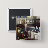 アンティーク薬局ボトル 缶バッジ (正面&裏面)