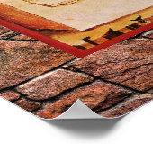 アンティーク薬局，薬剤師，医薬品，薬局 ポスター (角)