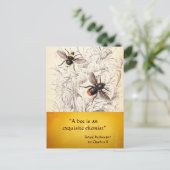 アンティーク蜂蜜蜂の養蜂家，養蜂家 ポストカード (スタンド正面)