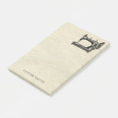 アンティーク裁縫マシン（名前） ポストイット (アングル)