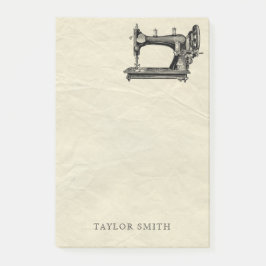 アンティーク裁縫マシン（名前） ポストイット