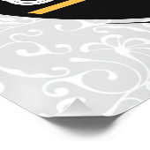 アンティーク裁縫マシンADD NAMEシームストレス ポスター (コーナー)