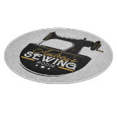 アンティーク裁縫マシンADD NAME Seamstress Tailor カッティングボード (角)