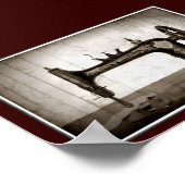 アンティーク裁縫機ポスター ポスター (角)