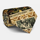 アンティーク装飾イタリアン宝石パターン ネクタイ (ロール)