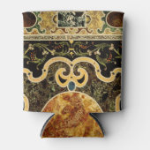 アンティーク装飾イタリアン宝石パターン 缶クーラー (正面)