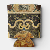 アンティーク装飾イタリアン宝石パターン 缶クーラー (裏面)