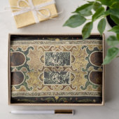 アンティーク装飾イタリアン宝石パターン 薄葉紙 (ギフト)