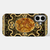 アンティーク装飾イタリアン宝石パターン Case-Mate iPhoneケース (裏面 (横))