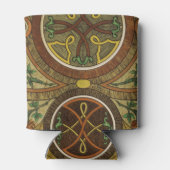 アンティーク装飾木造プリント 缶クーラー (裏面)