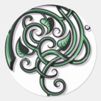 アンティーク装飾華 ラウンドシール