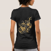 アンティーク装飾華 Tシャツ (裏面)