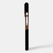 アンティーク褐色フラクタルバラ Case-Mate iPhoneケース (裏面 / 左)