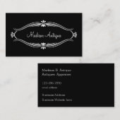 アンティーク評価サービス 名刺 (正面/裏面)