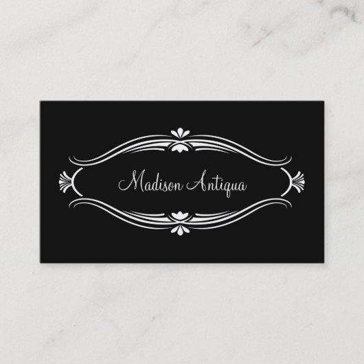 アンティーク評価サービス 名刺 (正面)