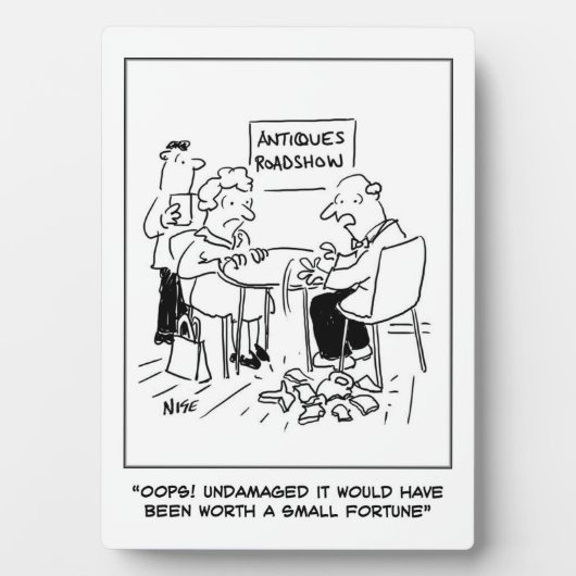 アンティーク評価災害おもしろい- フォトプラーク (正面)