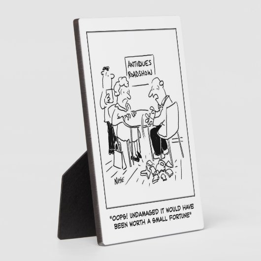 アンティーク評価災害おもしろい- フォトプラーク (側面)