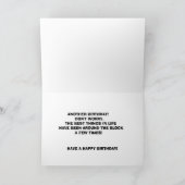 アンティーク誕生日カード カード (内部)