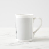 アンティーク調のコーヒーマグ ボーンチャイナマグカップ (右)