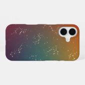 アンティーク調の星空 iPhone 16ケース (裏面横)