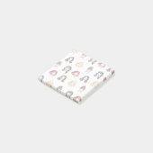 アンティーク調の水彩画 ピンナップ スティッキーノート ポストイット (アングル)