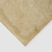 アンティーク調の汚れたぼろぼろの白紙 薄葉紙 (詳細)