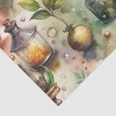 アンティーク調の薬瓶パターン 薄葉紙 (詳細)