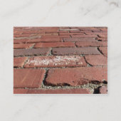 アンティーク赤レンガ 名刺 (裏面)