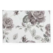 アンティーク赤面ピンク 枕カバー (裏面-右)