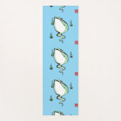 アンティーク起源話ゴングルフロガエル日本のヒキガエル ヨガマット (正面)