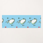 アンティーク起源話ゴングルフロガエル日本のヒキガエル ヨガマット (正面(横))