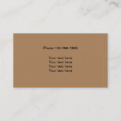 アンティーク車の修理と競売 名刺 (裏面)