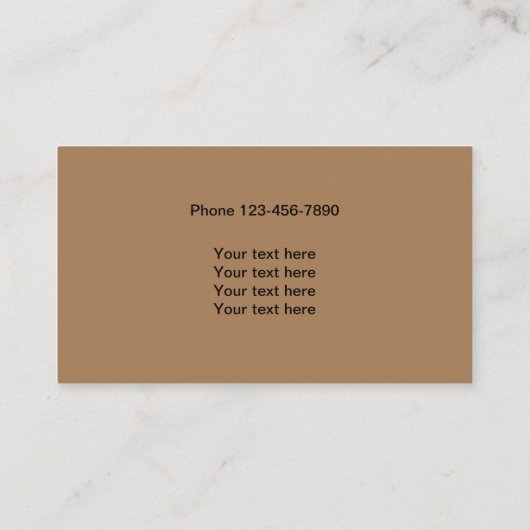 アンティーク車の修理と競売 名刺 (裏面)