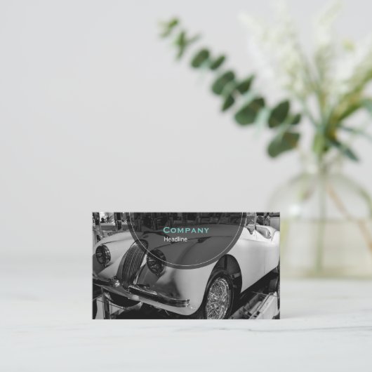 アンティーク車の名刺 名刺 (スタンド正面)