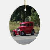 アンティーク車 セラミックオーナメント (右)