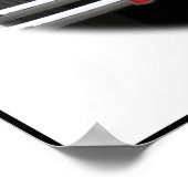 アンティーク車 ポスター (角)